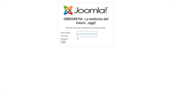 Desktop Screenshot of omeopatianet.it